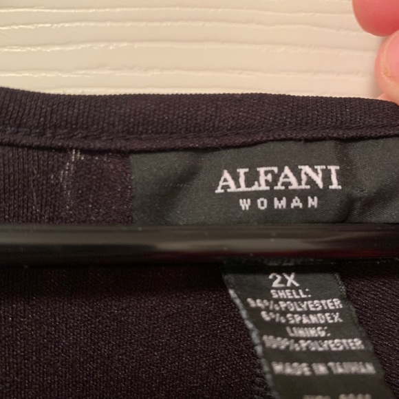 Alfani woman’s plus size sleeveless lace dress - Picture 2 of 2